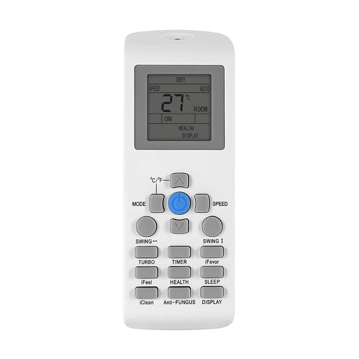 AUX Split & Window AC YKR-P/002E & YKR-P/003E Replacement Remote