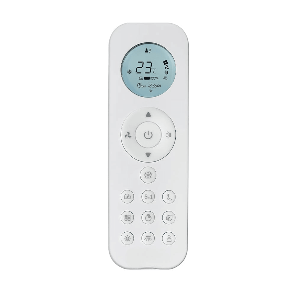 Blue Star Split & Window AC 301 IC512VNUR & IC518YNUR Replacement Remote