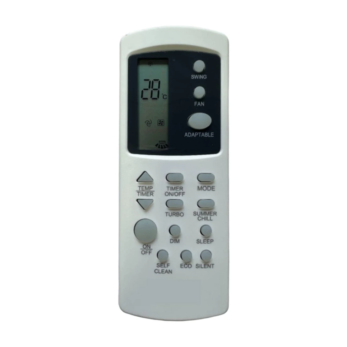 Carrier Durawhite Pro+DX Split AC 18KDURAWHTPPDX3S Replacement Remote