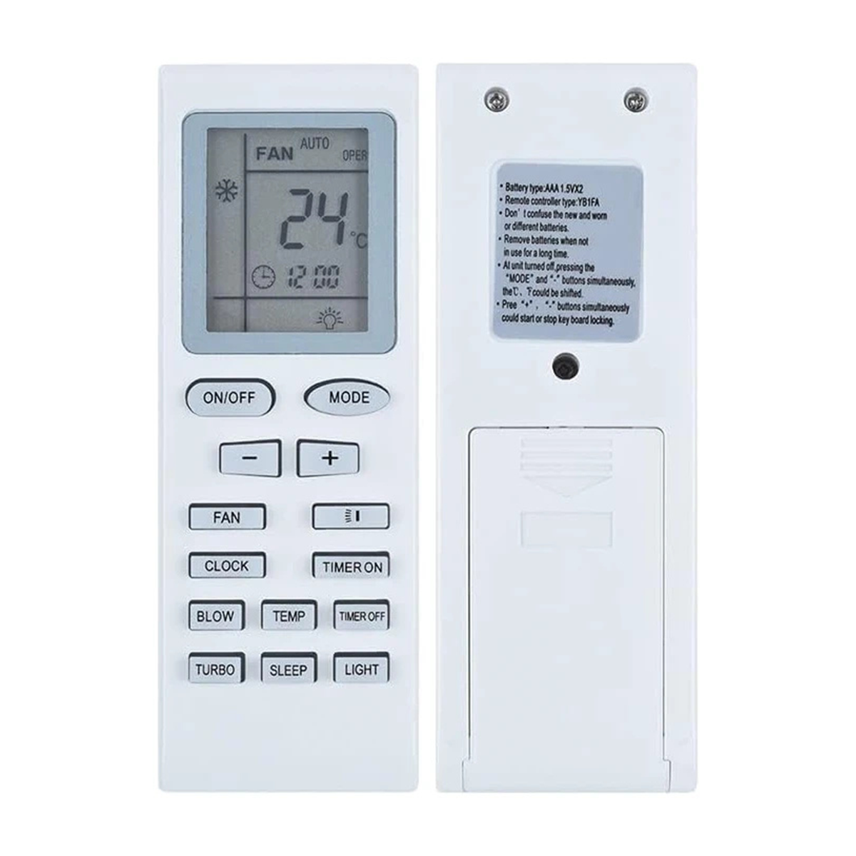 Voltas Split & Window AC 155 CY 18A Replacement Remote, view 2