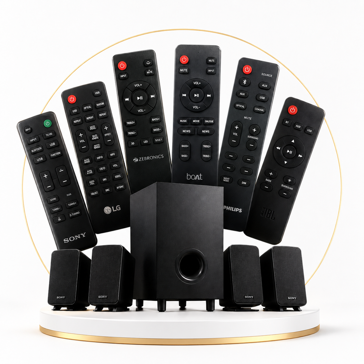 Home theater remotes