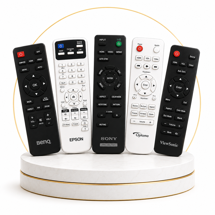Projector remotes