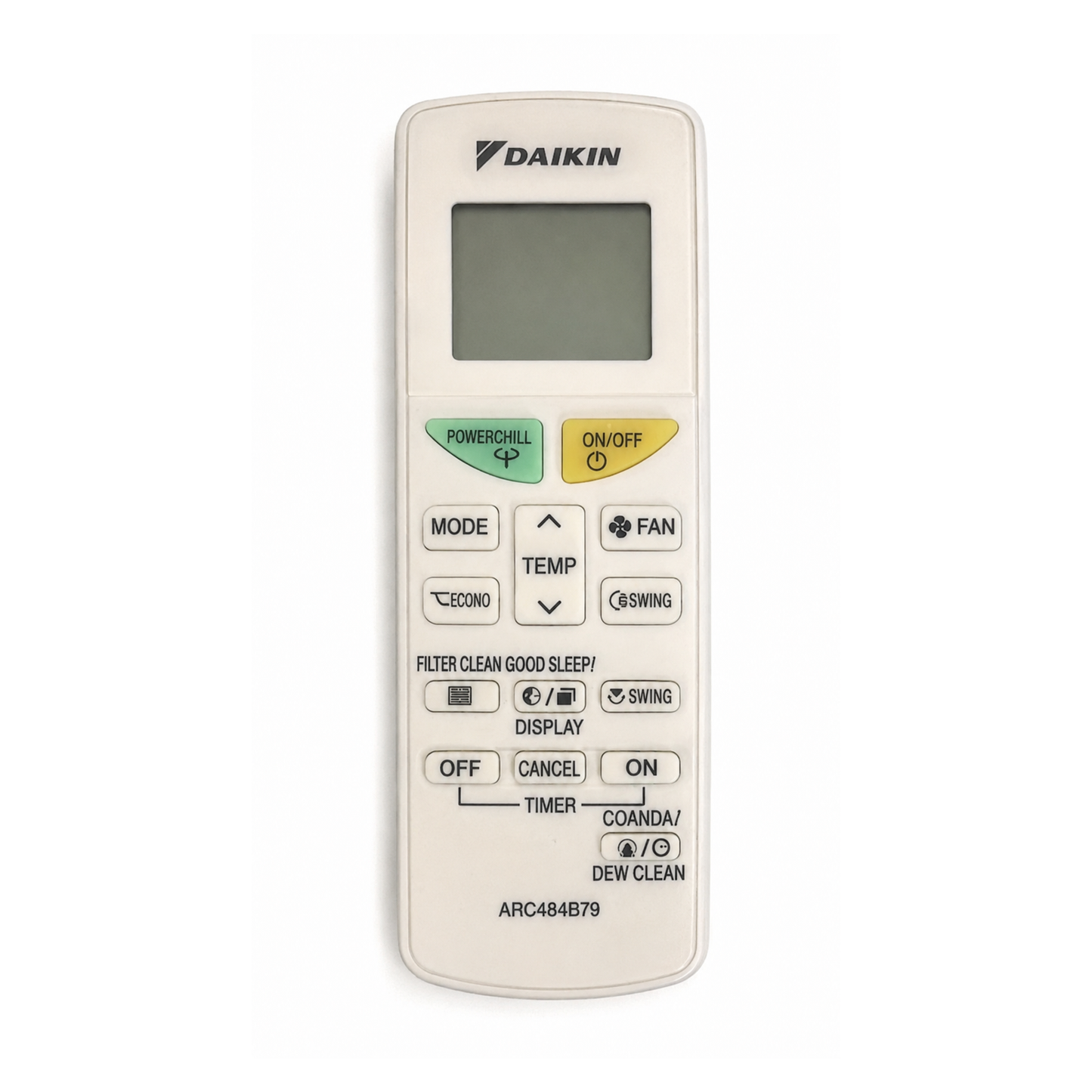 Daikin Split AC Remote For MTKL50XV16