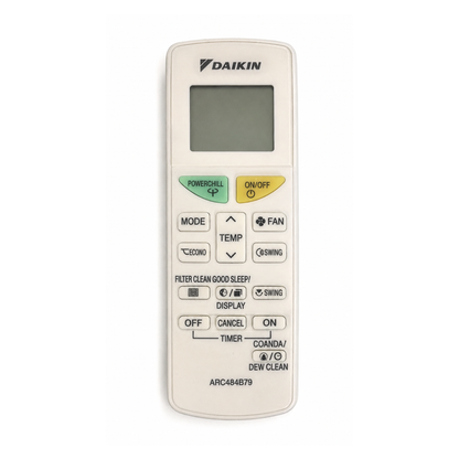 Daikin Split AC Remote For MTKL50XV16