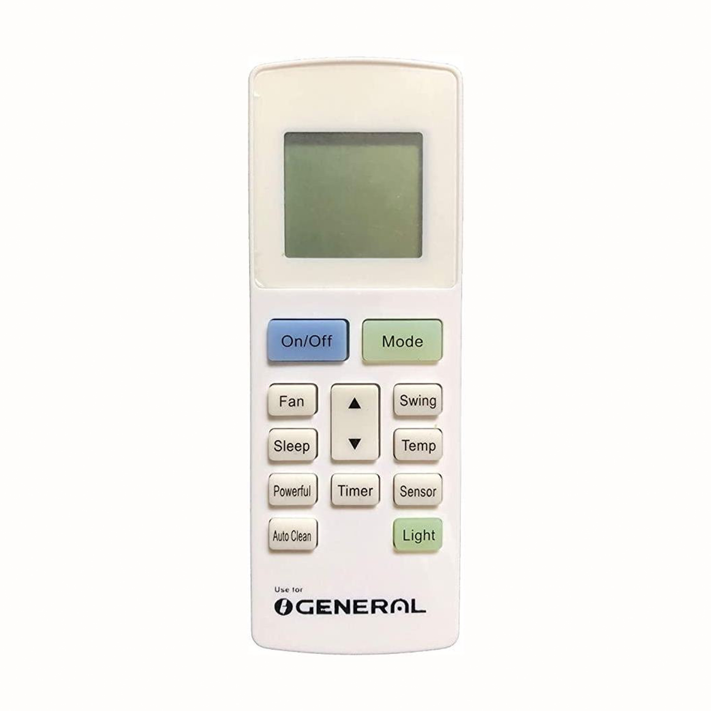 O General Split AC ASGA24BMWA-B Replacement Remote