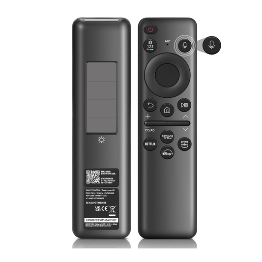Samsung solar usb charging remote