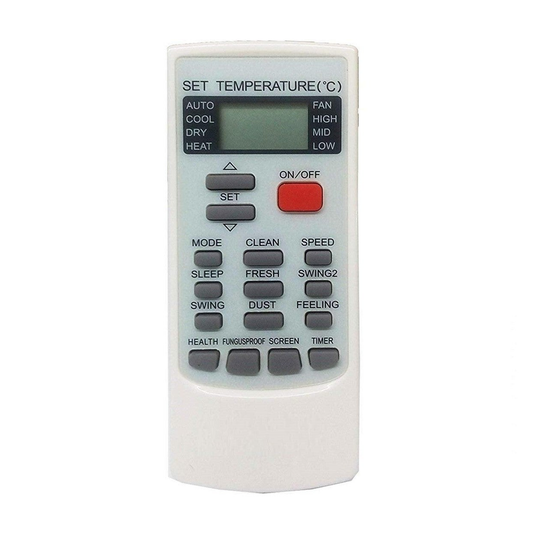 Voltas Split AC YK-H/006E Replacement Remote