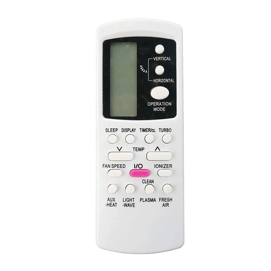 Voltas Split AC 1.5 Ton 183EY-R Replacement Remote