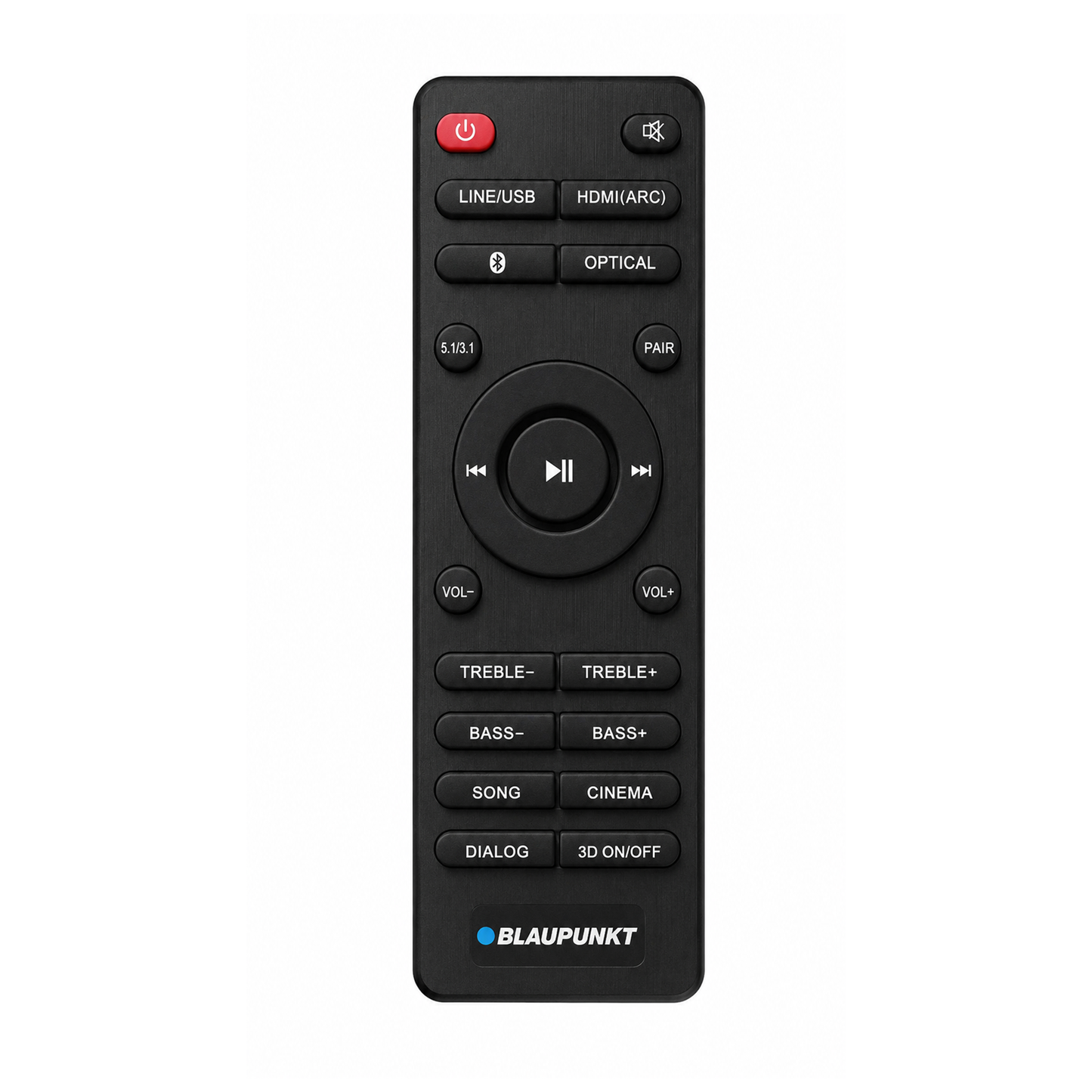 Blaupunkt Soundbar Remote Control Compatible For SBW550