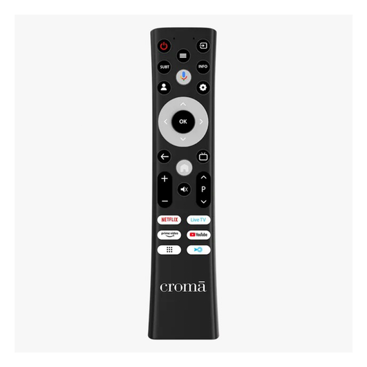 Croma Smart Google TV CREL032HGL024651 Voice Remote (2024-2025)