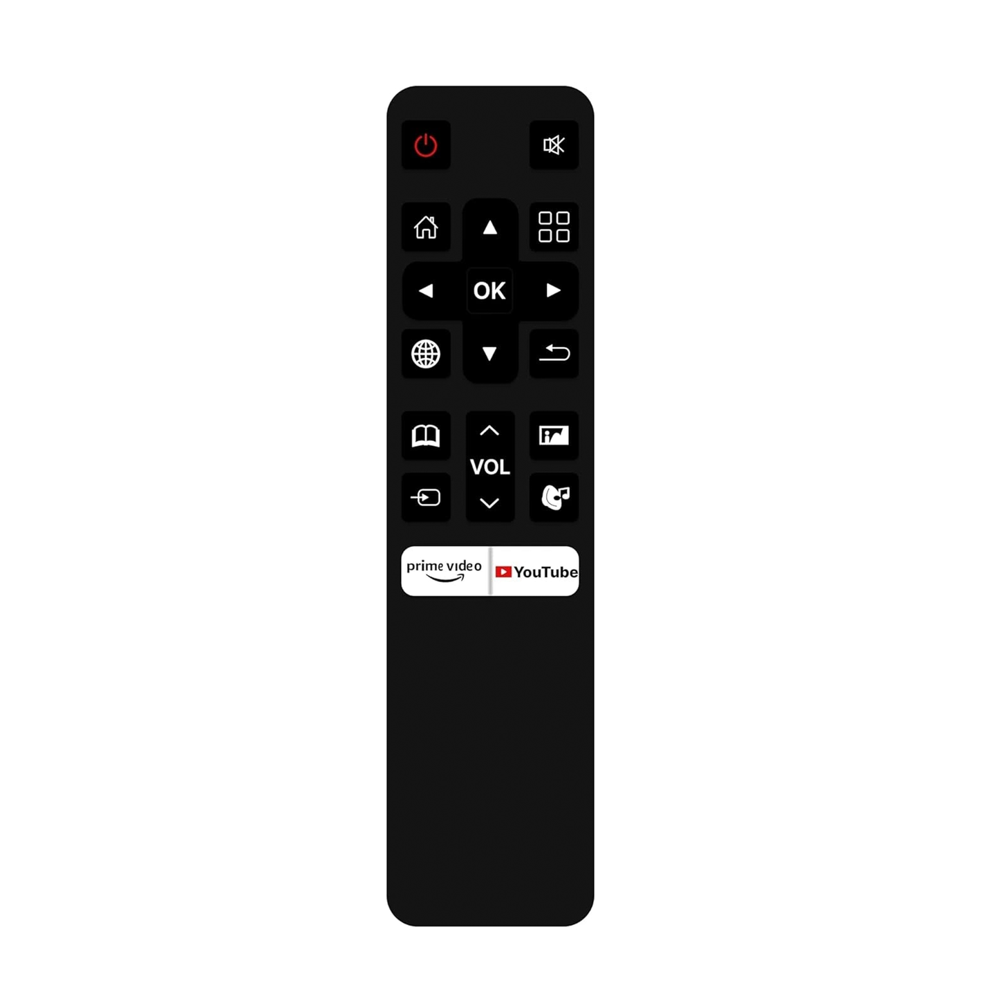 VW VW32C2 Linux HD Ready Smart LED TV Replacement Remote
