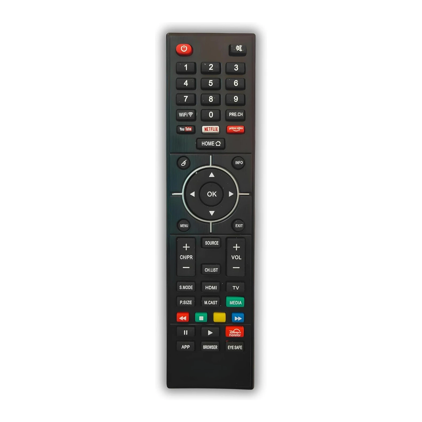 Foxsky Remote Control For Smart LCD LED TV
