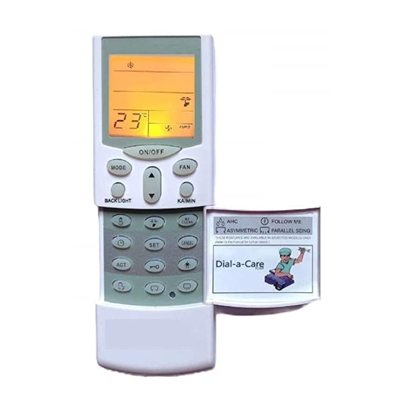 Hitachi Split/Window Air Conditioner Remote with Backlight
