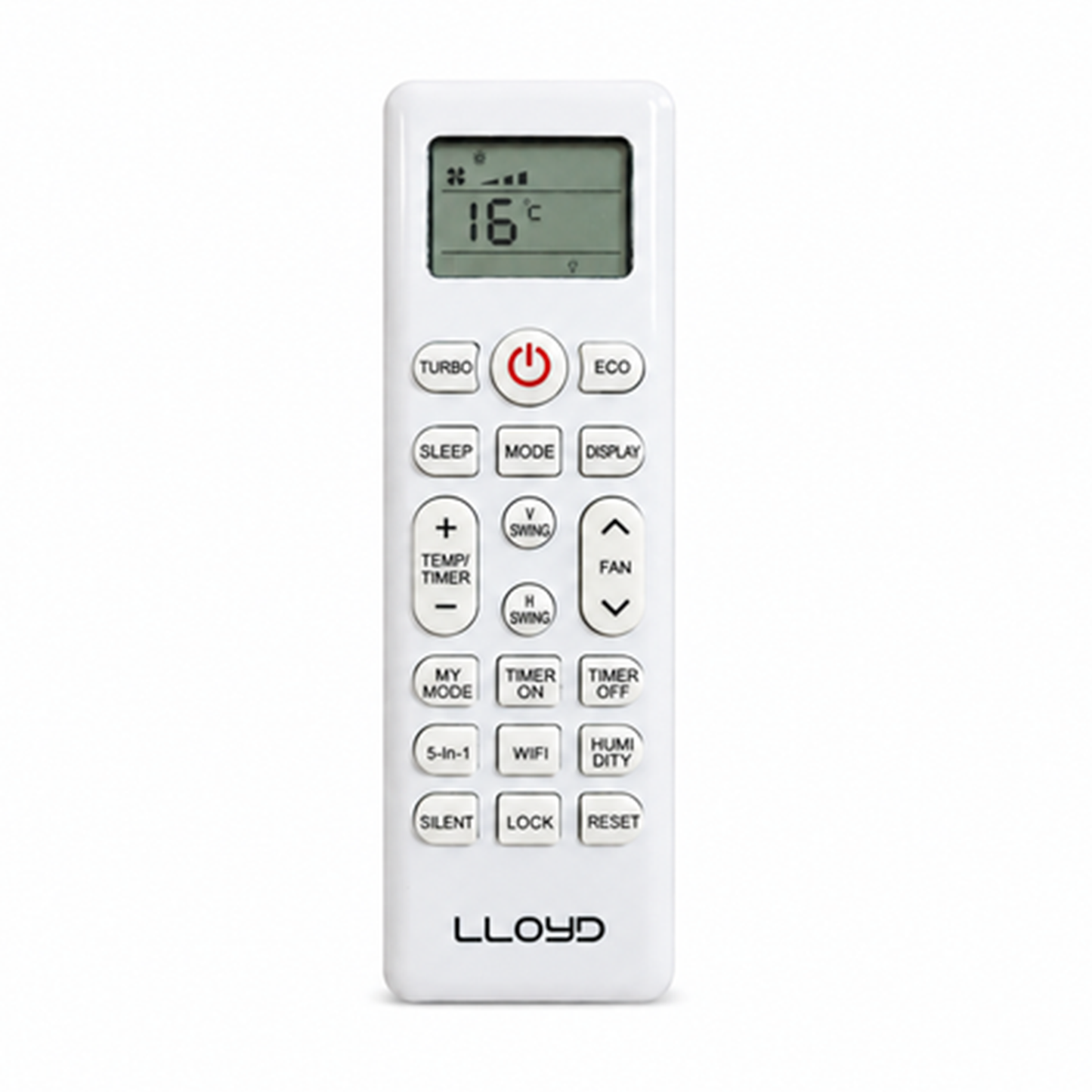 Lloyd Window/Split AC Remote Replacement For GLW18B3YWAZS