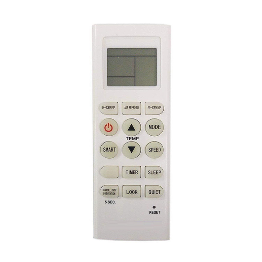 Vestar Split AC VASYA183KH 1.5 Ton Replacement Remote