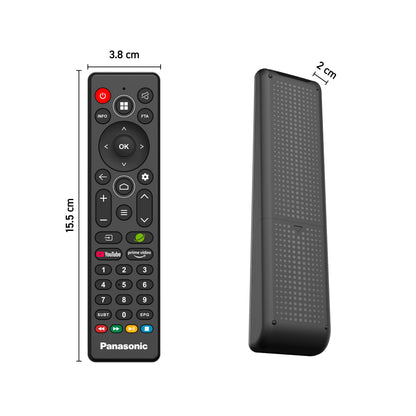 Remote For TH-32PS550DX/TH-43PS550DX Panasonic Led TV (AN3802-0CW-001)