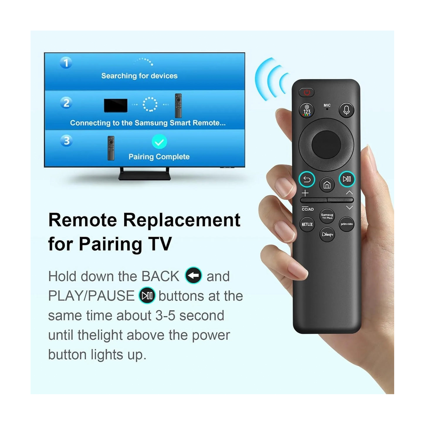Samsung QLED / UHD Smart TV Universal Voice Remote