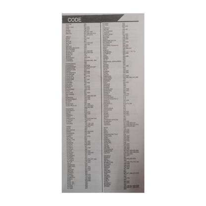 Universal AC Remote 5000-in-1 (Almost All Brands)