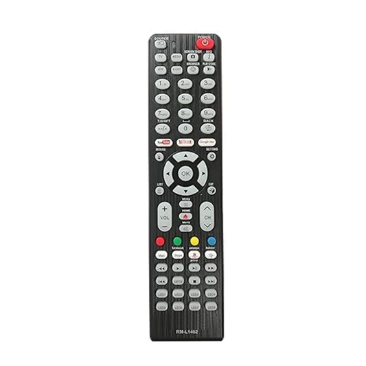 8-in-1 Universal Smart LED TV Remote with Netflix and YouTube Buttons