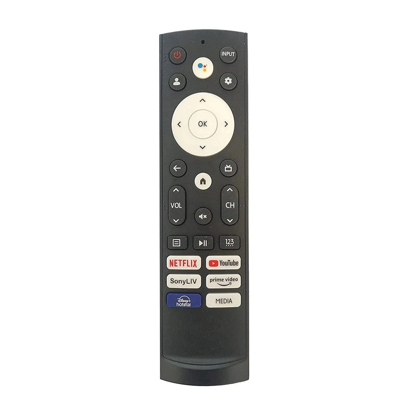 Hisense A6H 43A6H LED TV Replacement Remote (Non-Voice)