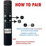 Remote Control Compatible For Tcl Smart Led Tv RC901V ( With Voice ) - Image 3