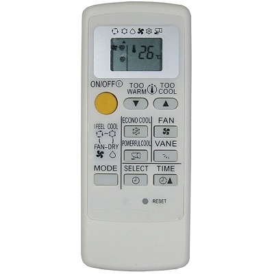Air Conditioner Remote Control for Mitsubishi Split/Window AC Remote Control (AC-122)  - Woniry Remotes