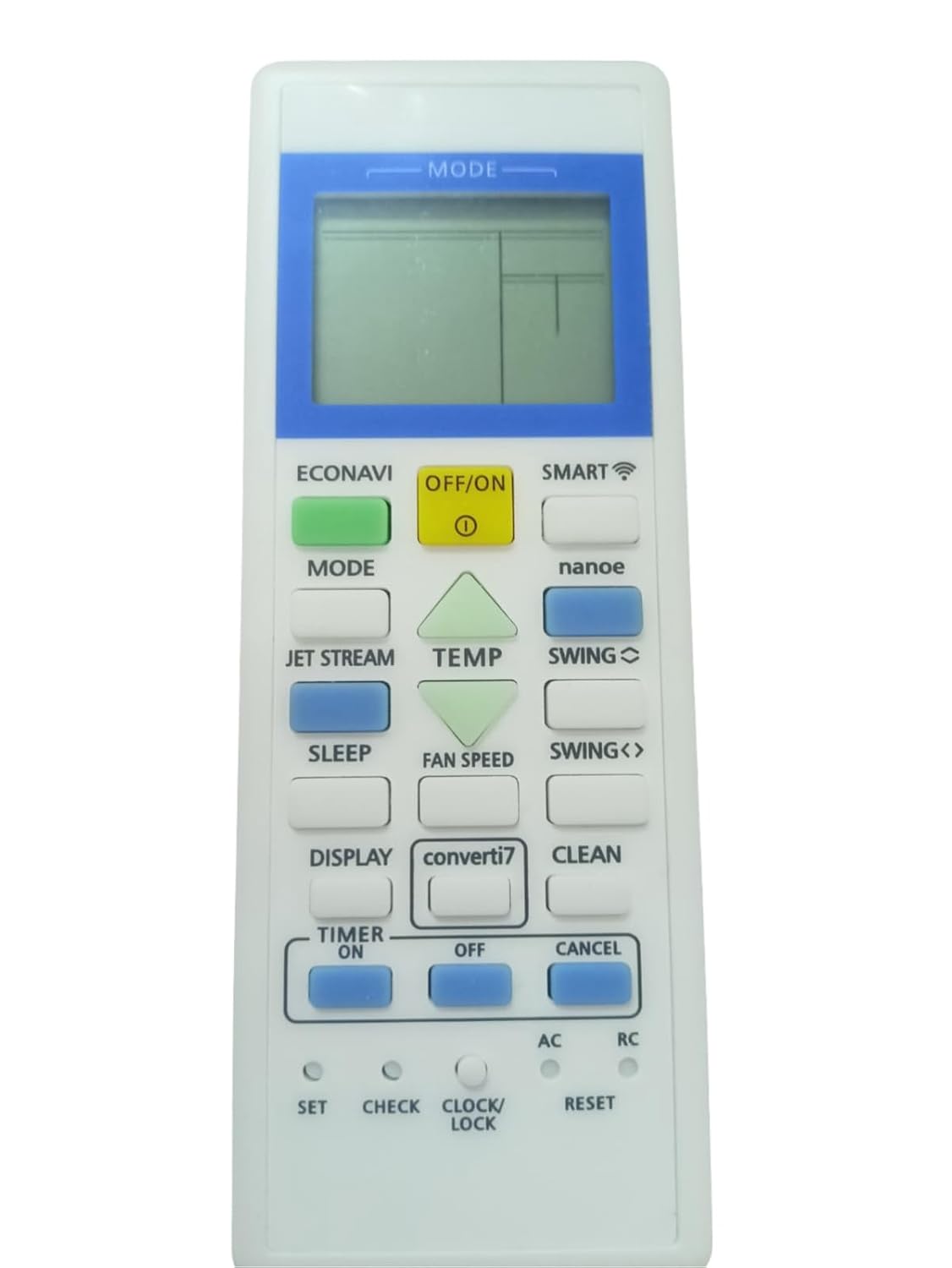 157f AC Remote Control Compatible For Panasonic (No.157F) - Woniry Remotes - Image 1