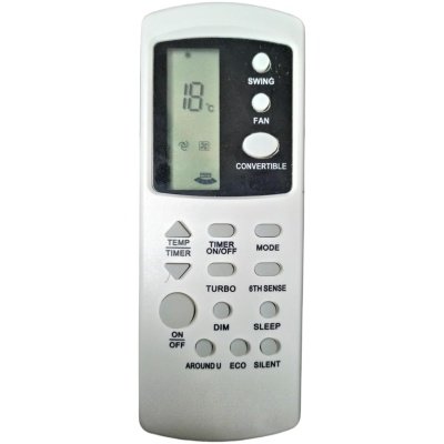 Ac Remote Control Compatible For Whirlpool Split/Window Ac (210B)