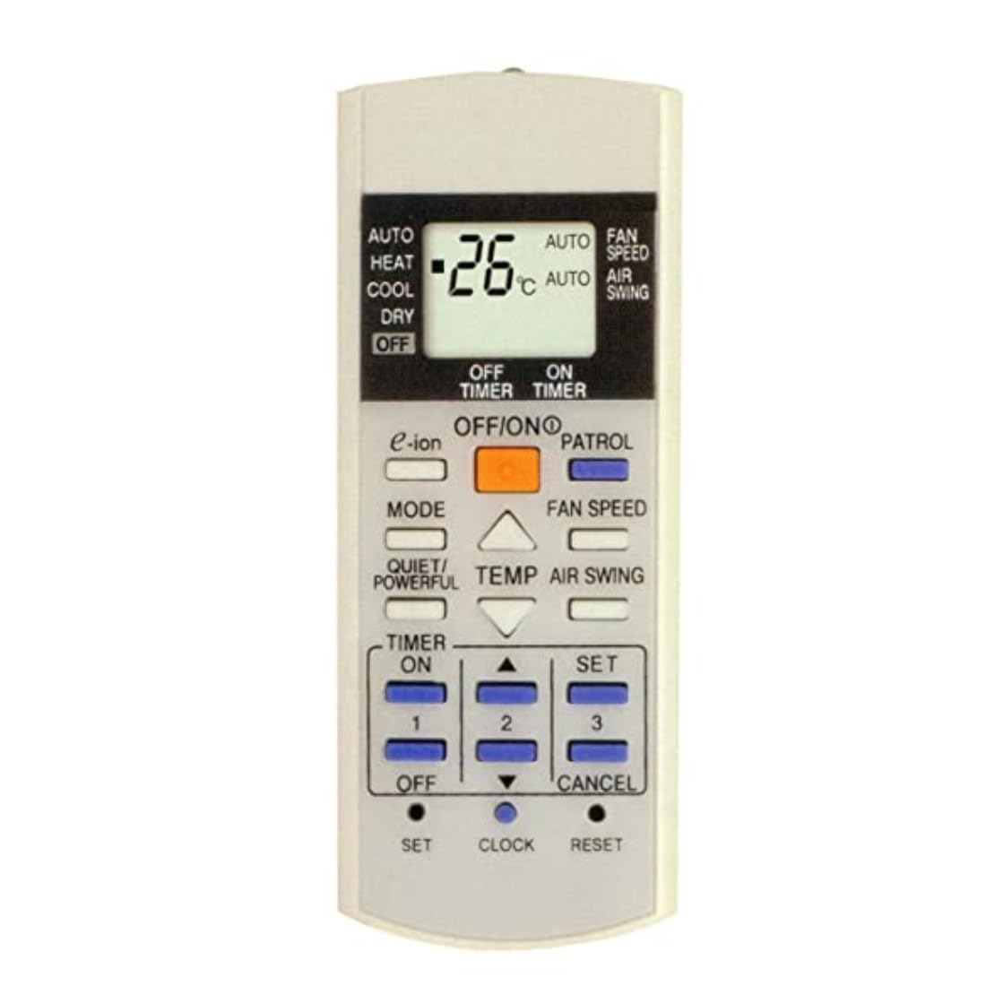 29A Panasonic AC Remote No. 29A Compatible – Replacement Remote for Panasonic Air Conditioners - Image 1
