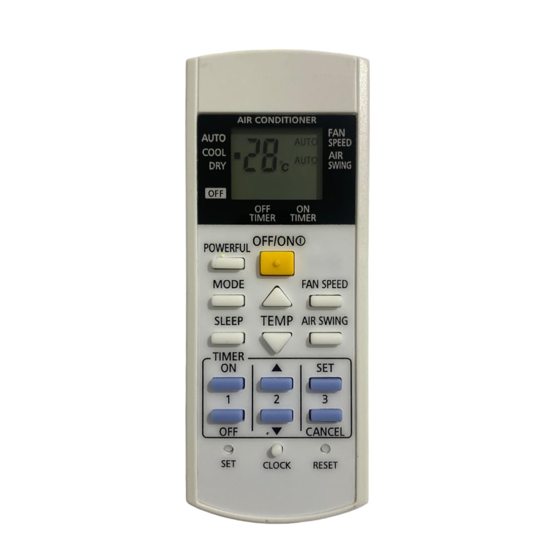 29C AC Remote No. 29C, Compatible/Replacement for Panasonic AC Remote Control - Woniry Remotes - Image 1