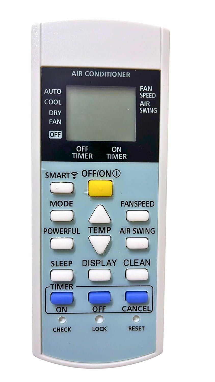 29G AC Remote Control Compatible For Panasonic Ac (No-29G) - Woniry Remotes - Image 1