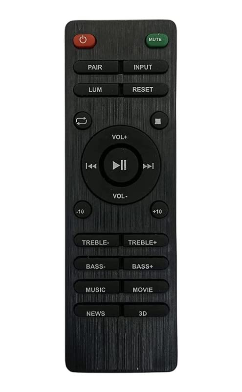 34 Remote Control for Reconnect/Zebronics/MIVI And BoAt Home Theater System - Woniry Remotes - Image 1