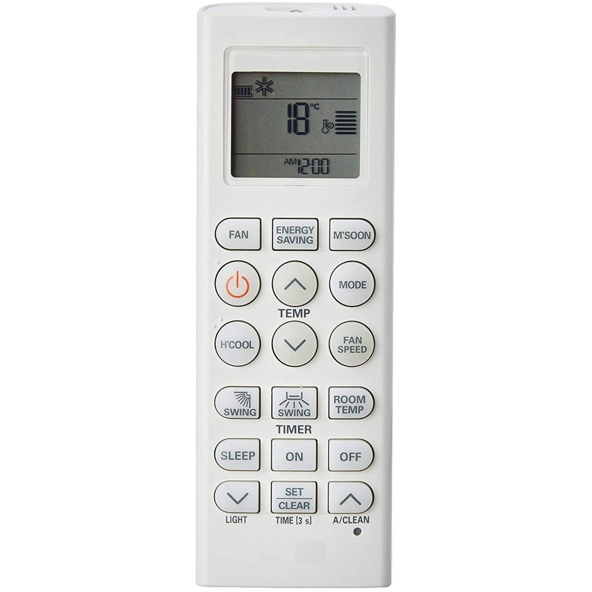 AC Remote Control Compatible For LG AKB73975614 / JS-Q18BUXD (No. 36I) - Image 1