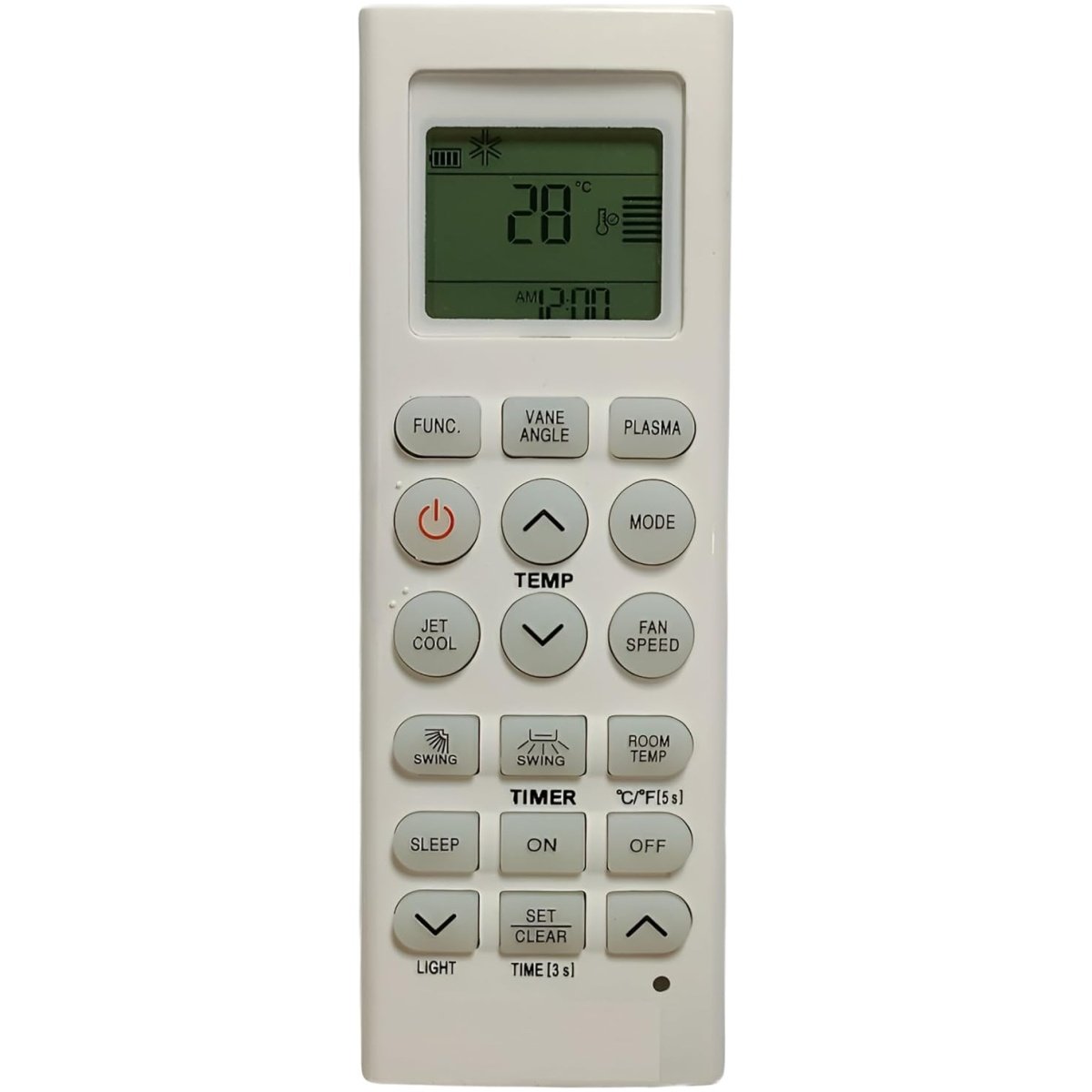 36L AC Remote No. 36L, Compatible/Replacement for LG AC Remote Control - Image 1