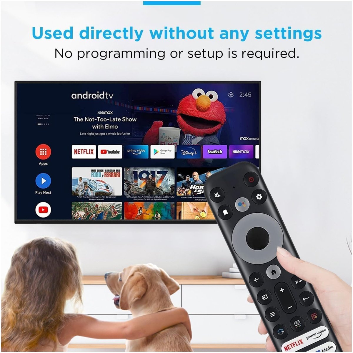 TCL  Smart Android TV Remote Control ( Without Voice) - Image 4