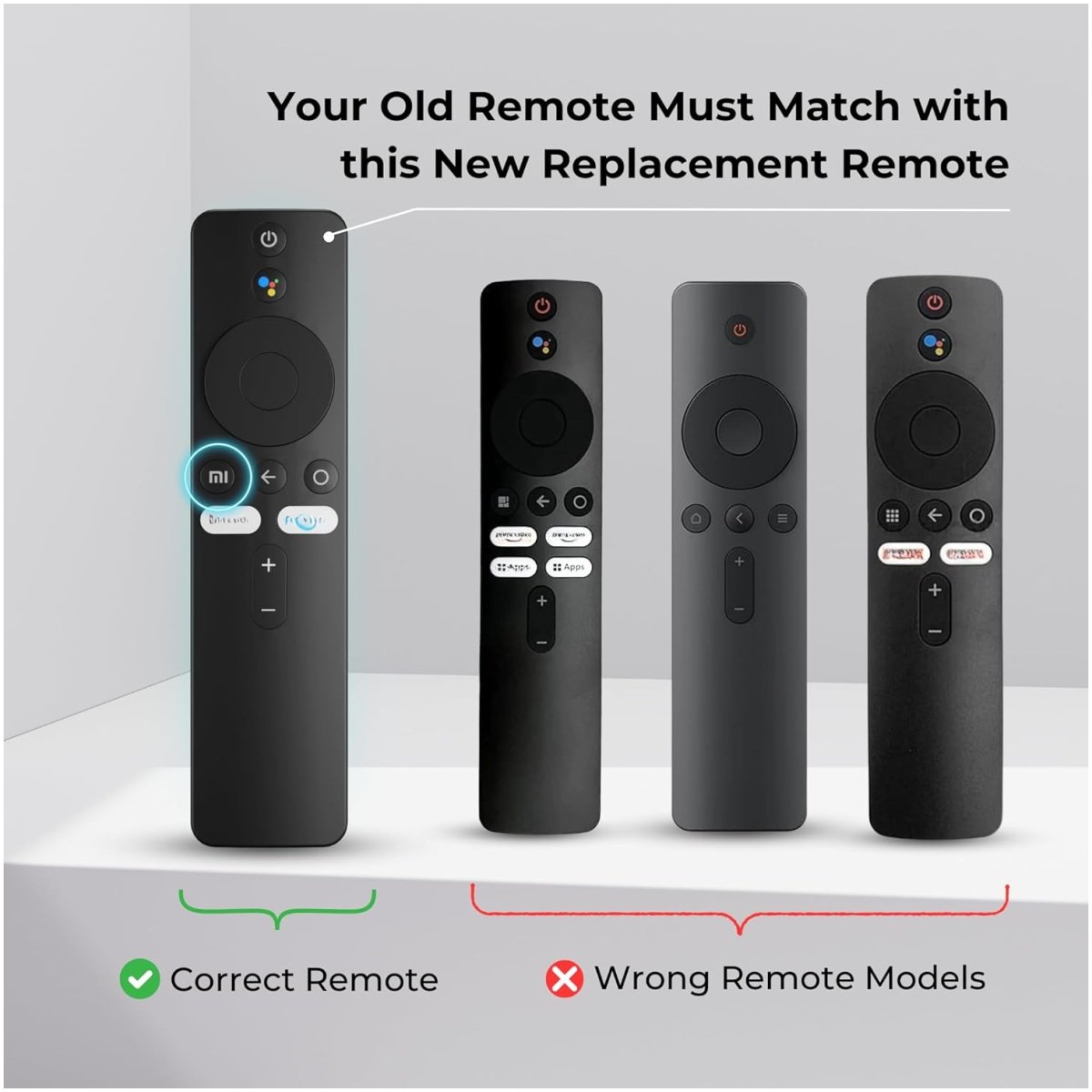 Remote Control Compatible For MI L32m5-AL Smart Tv ( With Voice ) - Image 2