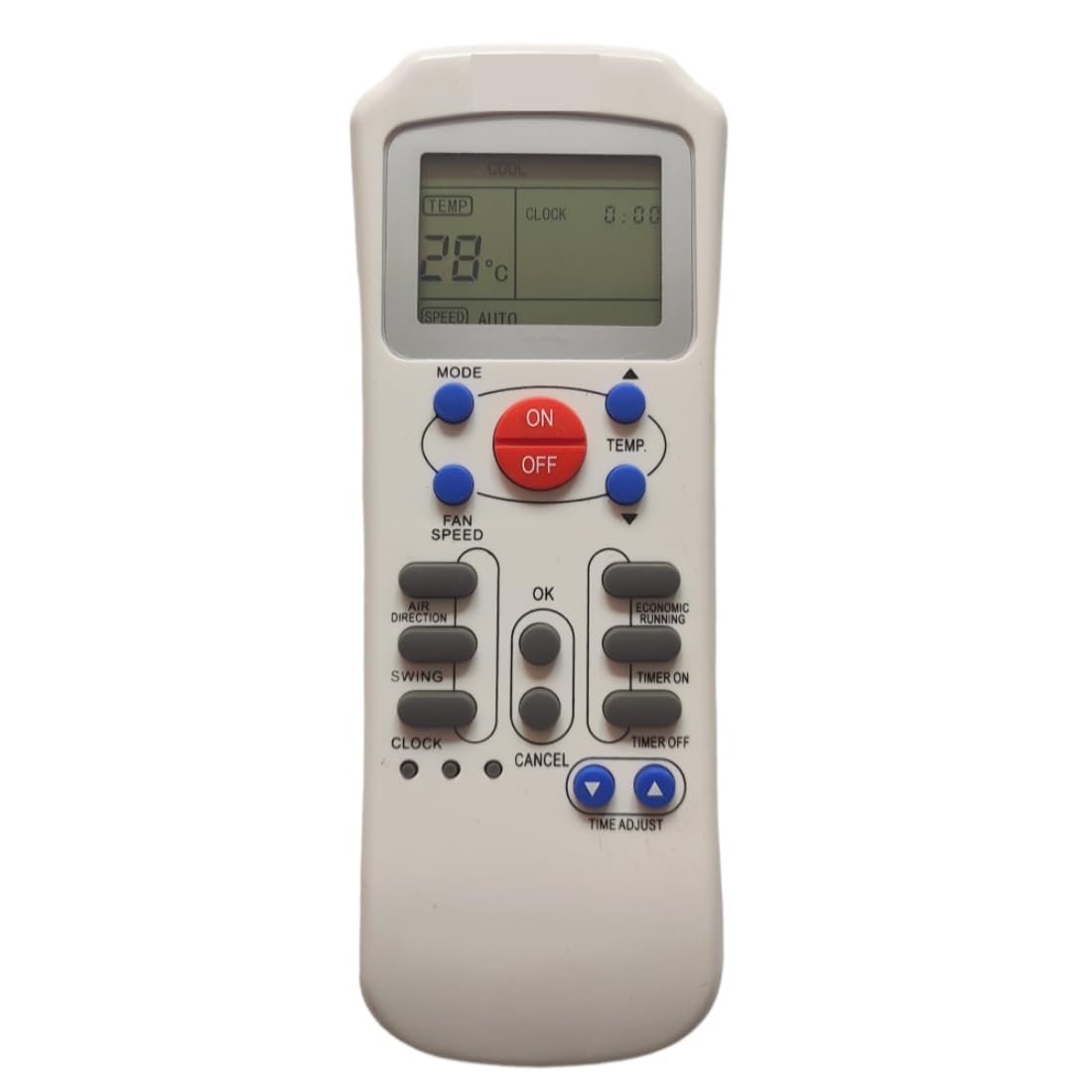 82 AC Remote No. 82, Compatible/Replacement for Carrier AC Remote Control (Exactly Same Remote Will Only Work) - Image 1