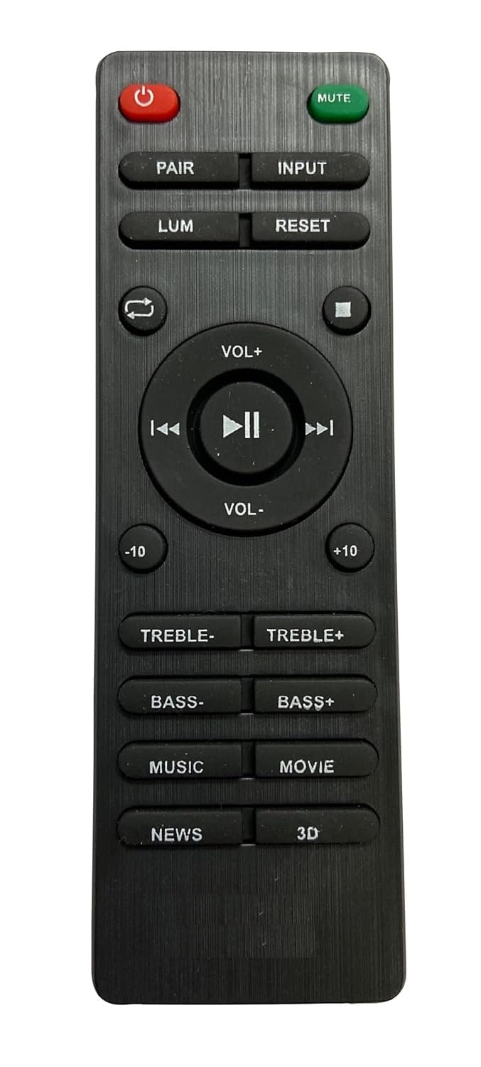 Boat Remote Control for Boat And Marq And Mulo Arena Home Theater System (Black) - Image 1