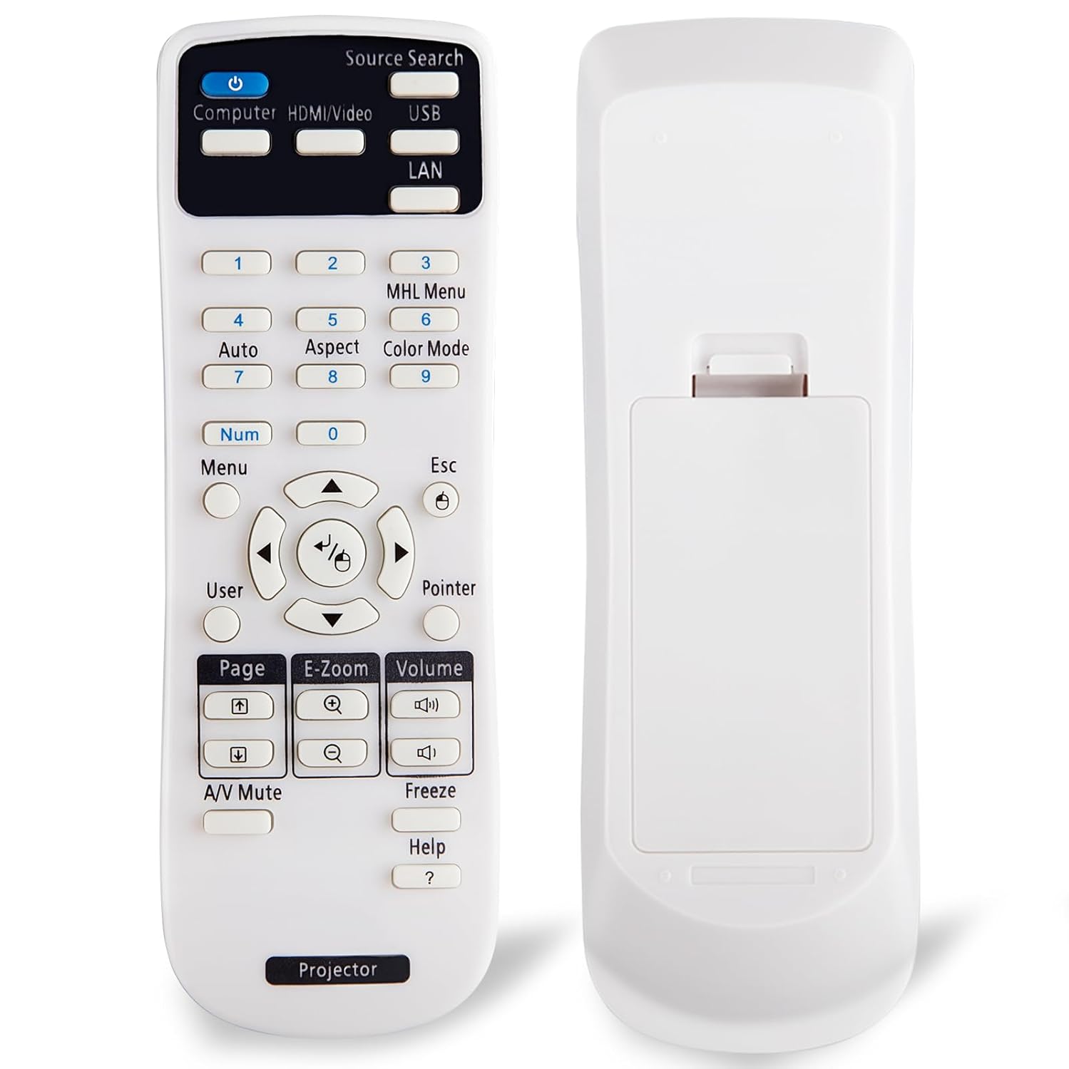 EPSON Universal Projector Remote Control - Woniry Remotes - Image 1