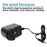 MOSO 12V 2A DC Power Supply Adapter for LED Strip, CCTV Camera, Setup Box, Broadband, Routers, NVR, (Max 24W) (1.5 mtr Cable) (12V 2Amp), Black - Image 4