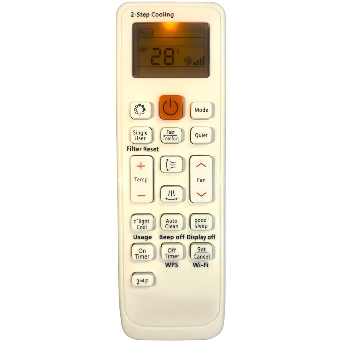 image AC Remote No. 90A, for Samsung AC Remote Control (Exactly Same Remote Will Only Work) - Image 1