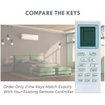 AC Remote Control Compatible For Voltas/Onida/Godrej/Electrolux/GREE (No.18A) - Woniry Remotes - Image 3