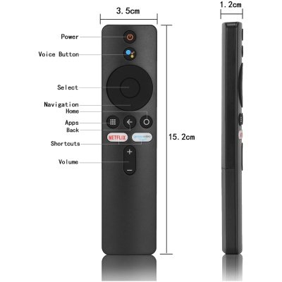 Remote For Mi 4k Box And Mi Fire TV Stick With Google Assistant Function - Image 3