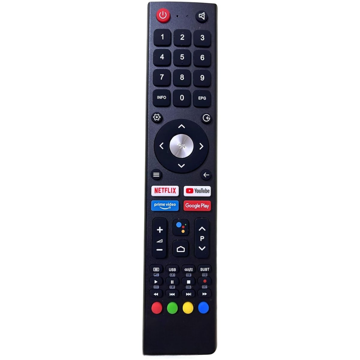 1-Photoroom (2) Voice Remote Control Compatible for Vu/BPL/Nokia Smart Android LED TV(Pairing Must) - Image 1