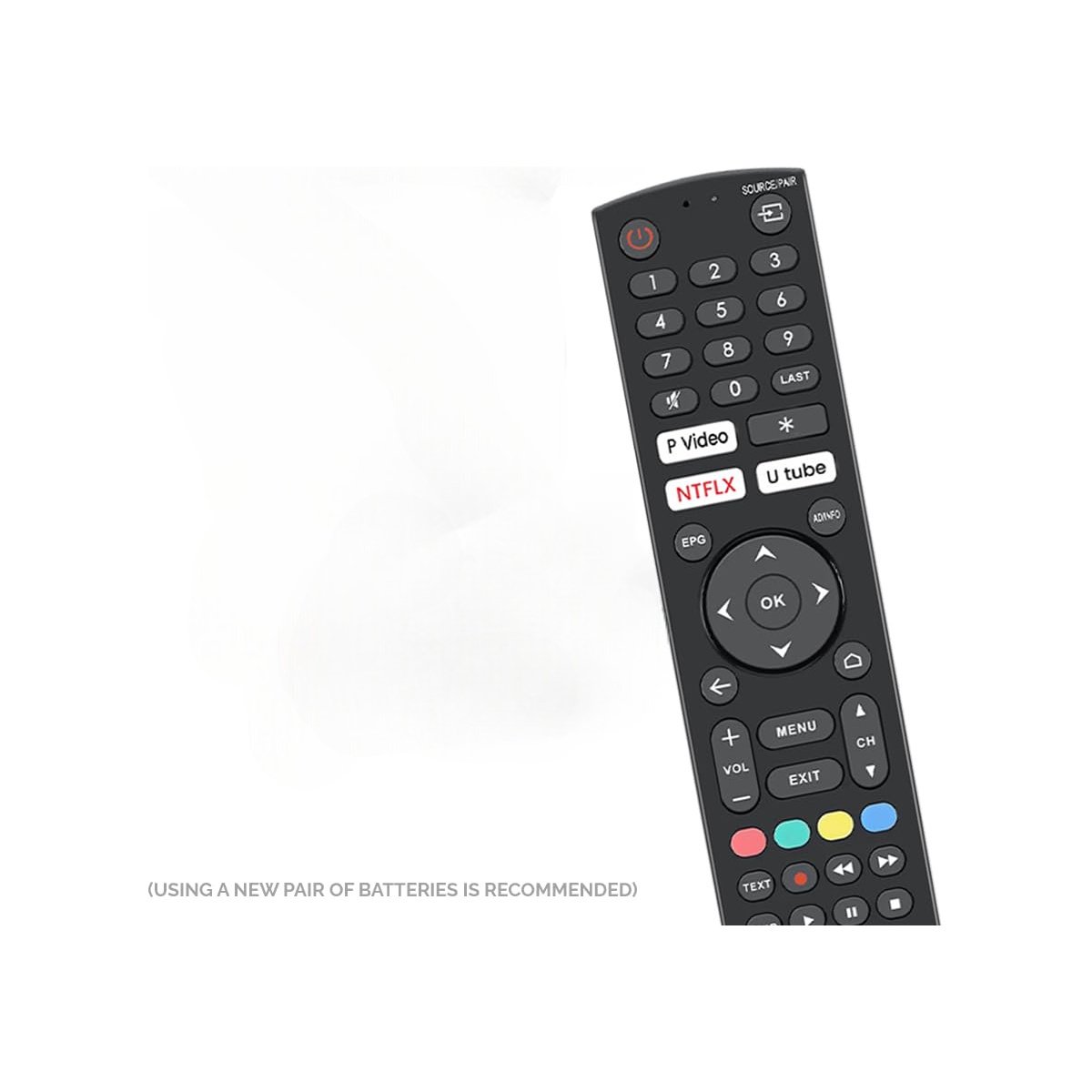 Bpl Smart Android LCD LED TV Remote Control (Non Voice) - Image 3