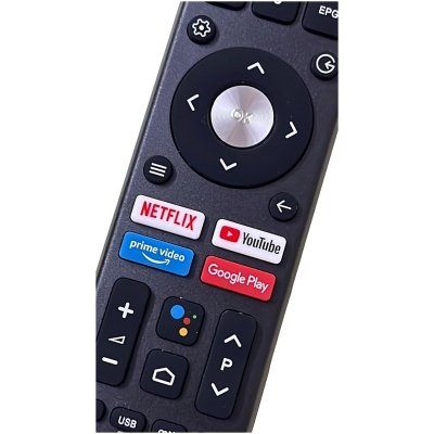Voice Remote Control Compatible for Vu/BPL/Nokia Smart Android LED TV(Pairing Must) - Image 2