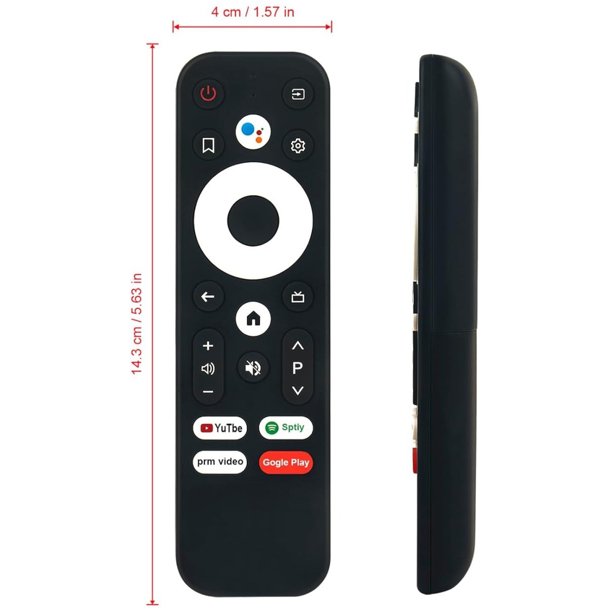 Remote Control For Dyanora Smart/Android TV Remote With Voice Control - Image 3