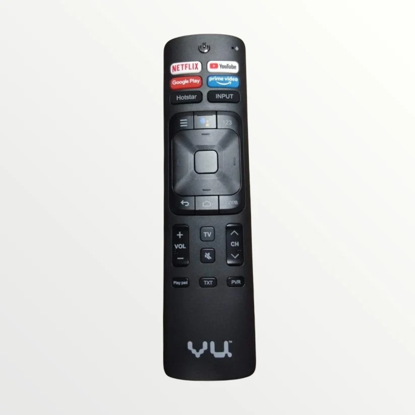 vu VU LED Smart TV 4k With Voice Command with Netflix & P-Video hot Keys - Woniry Remotes - Image 1