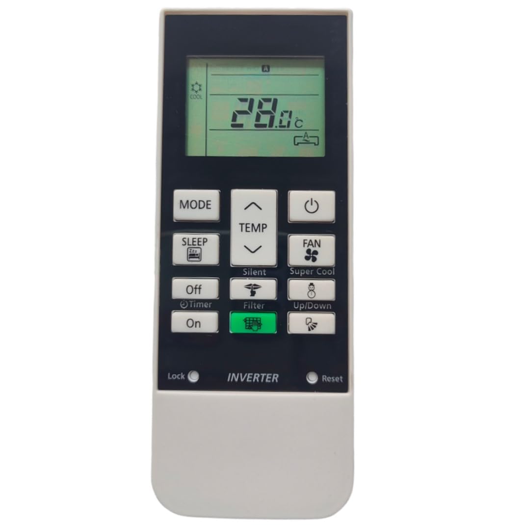 168d AC Remote No. 168D Compatible for Hitachi AC Remote (With Backlight) - Woniry Remotes - Image 1