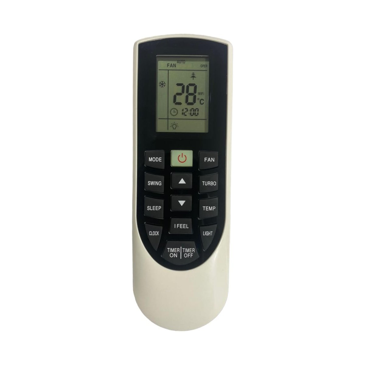 182 AC Remote Compatible for Voltas 123V EYa(No. 182)(No Backlight) - Image 1